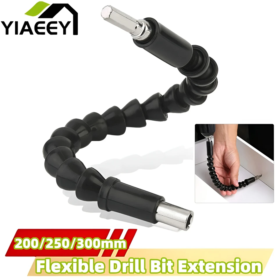 Flexibilný skrutkovač predlžovanie ohybu vŕtačky bit bit hex Špičkový hriadeľ hrot pre elektrický skrutkovač hadí adaptér Pripojte magnetické