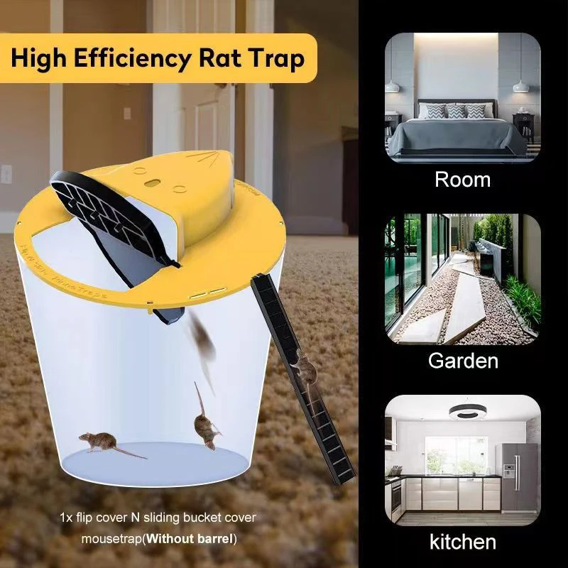 Flip myš myš Mouse Automatický reset Mousetrap Vnútorná vonkajšia lastúrka