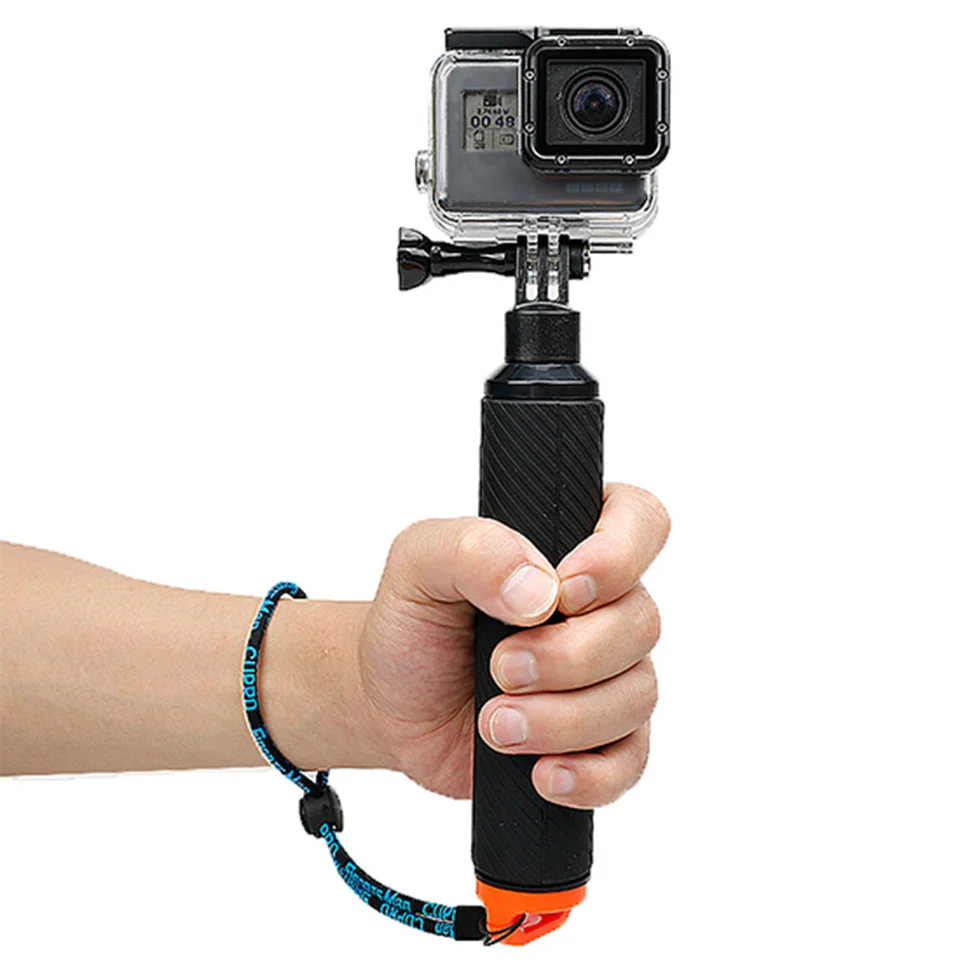 Float Hand Gript vztlak tyč tyče tyč Monopod Monopod pre GoPro Hero 10 9 8 7 6 5 4 Xiaoyi Yi 4K Sjcam Sj6 Go Pro Action Camera