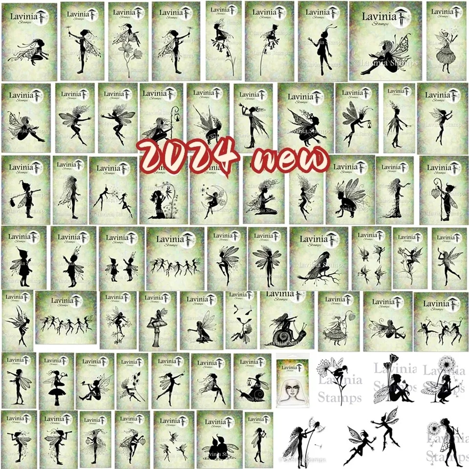 Flower Fairy Sky Clear Silikone Stamps pre domácich majstrov