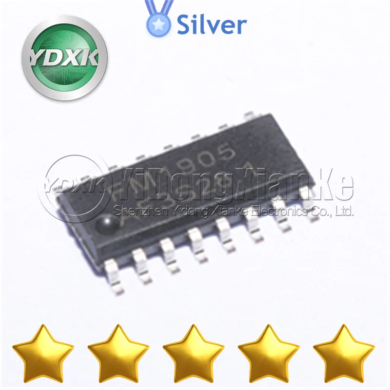 FM1905 SOP16 Elektronické komponenty FIN1048MX FL128PIF FL129PIF FL256SAIF00 FOD8332 Nový originálny FP5451