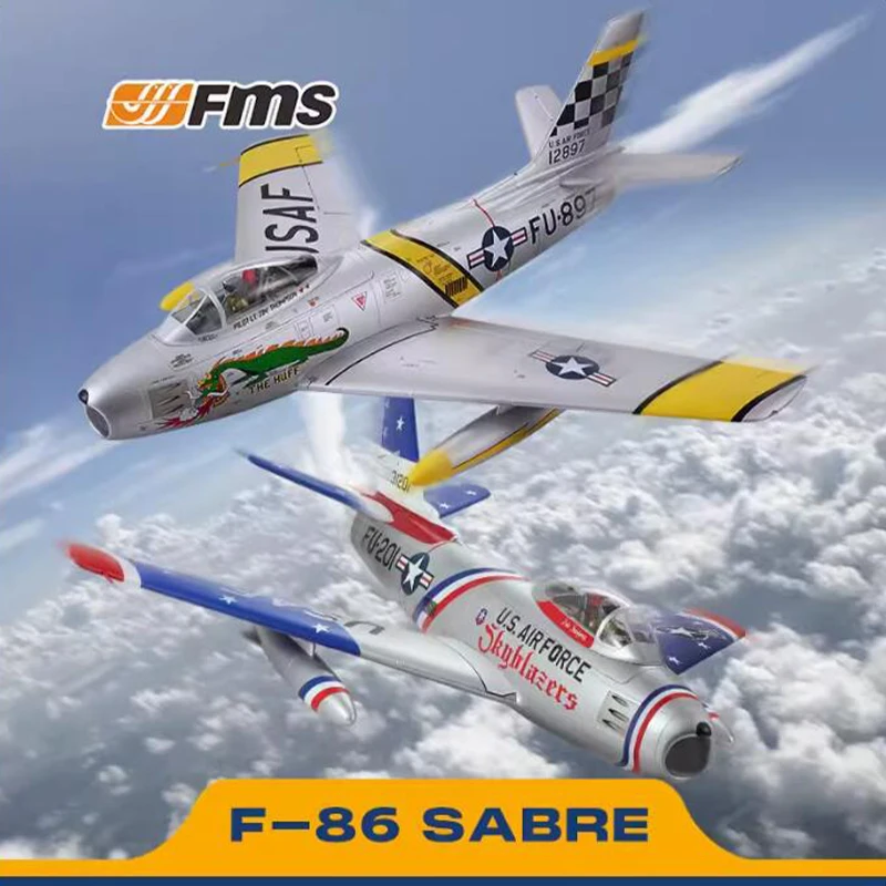 FMS 80MMF86 6-kanálové pevné krídlo RC Simulácia lietadla Elektrický RC Fighter Aeromodeling Outdoor Toy Model Model Prázdniny prekvapenie