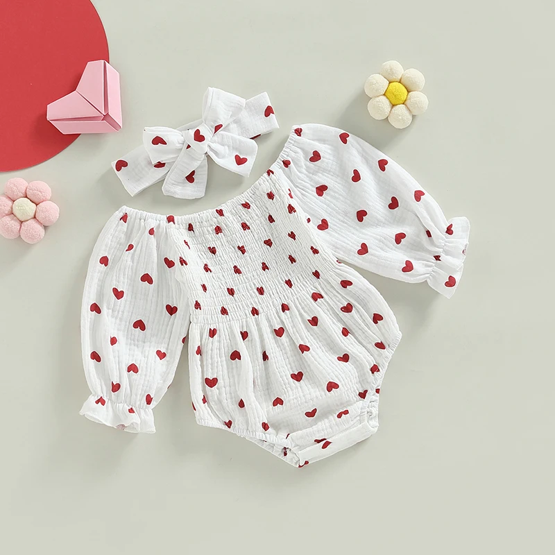 FocusNorm 0-18M Valentines Days Day Girls Boys Cuto