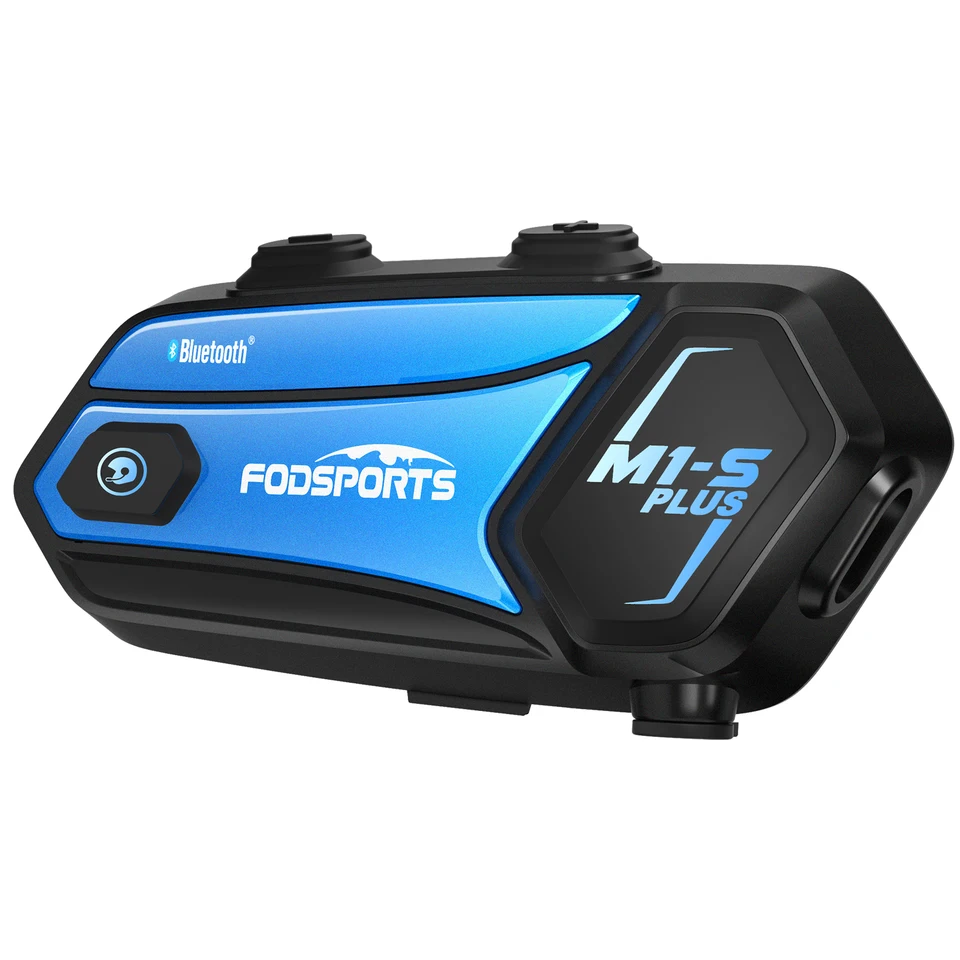 Fodsports M1-S Plus interkom pre motocyklovú prilbu Bluetooth Helme Helmy