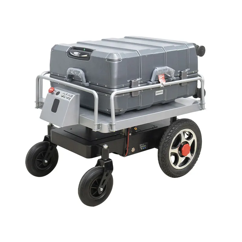FOLO-100 100 kg užitočné zaťaženie elektrické prepravovanie vozíka Automatizované riadené vozidlo Mobile Dodávka Robot pre továreň