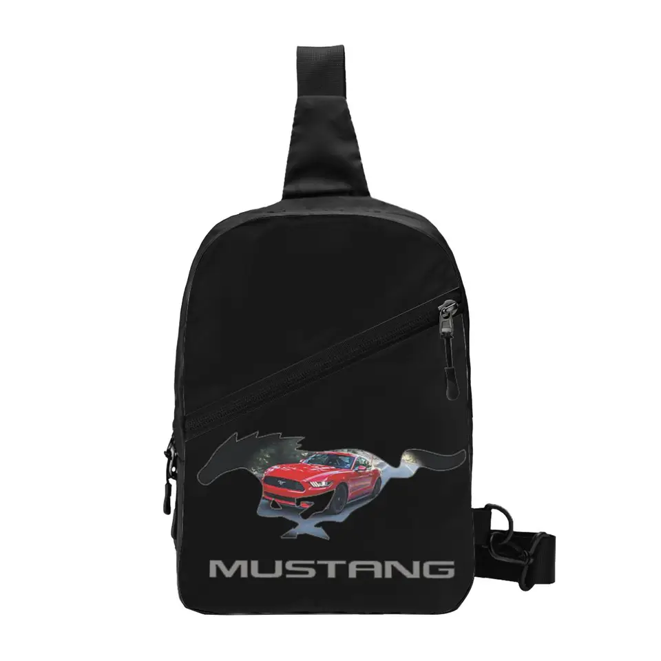 Ford Mustang GT Logo Design hrudník vrecká muži muži v taške na hrudník Crossbody Cesta
