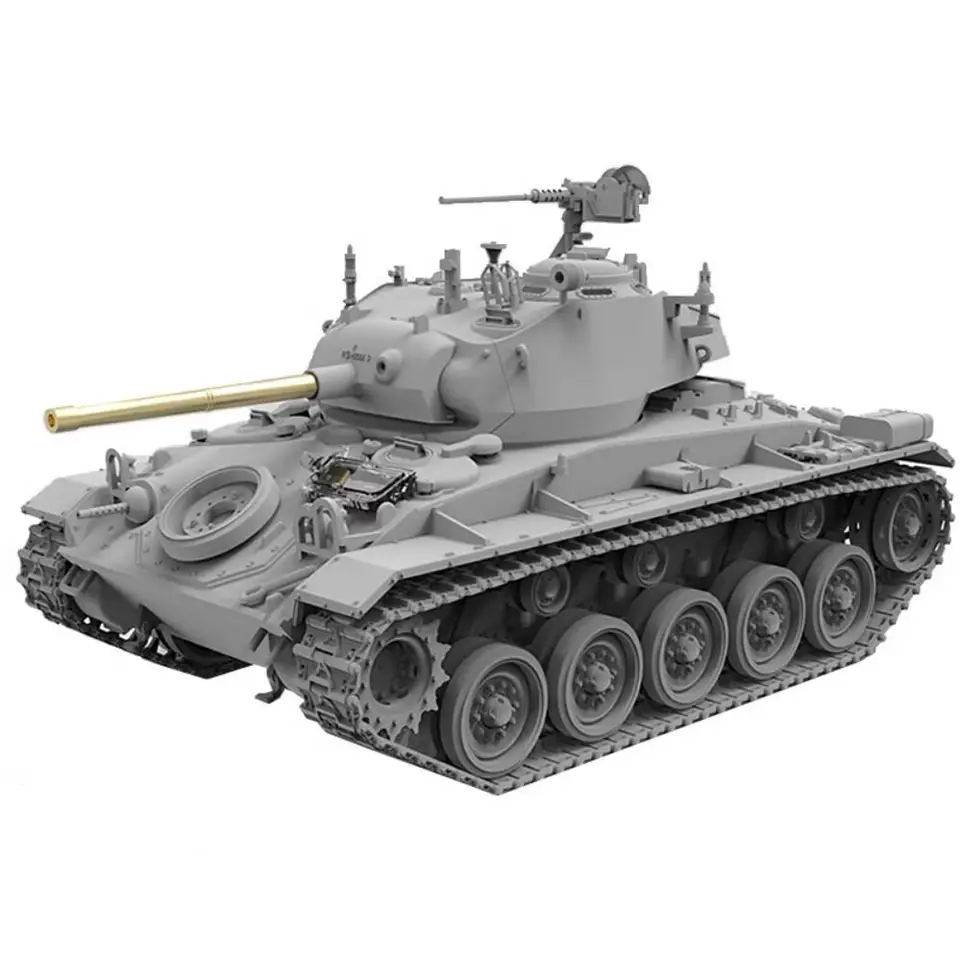 Fore Art Hobby 2003 1/72 US Light Tank M24 Chaffee Plastic Model Súprava