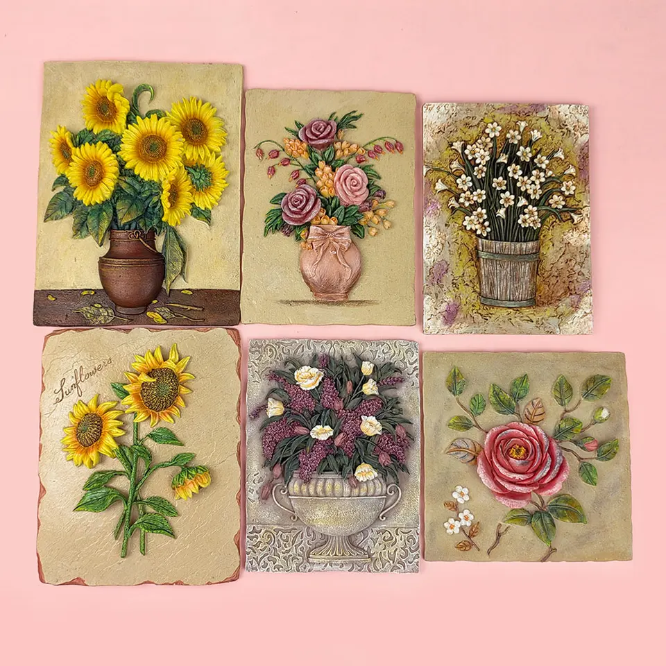 Forma reliéfnej dosky kvetov, vynikajúca forma slnečnice Silikone, sadrová pleseň, ružové mydlo, živicové remeslá, DIY Art, HC0427