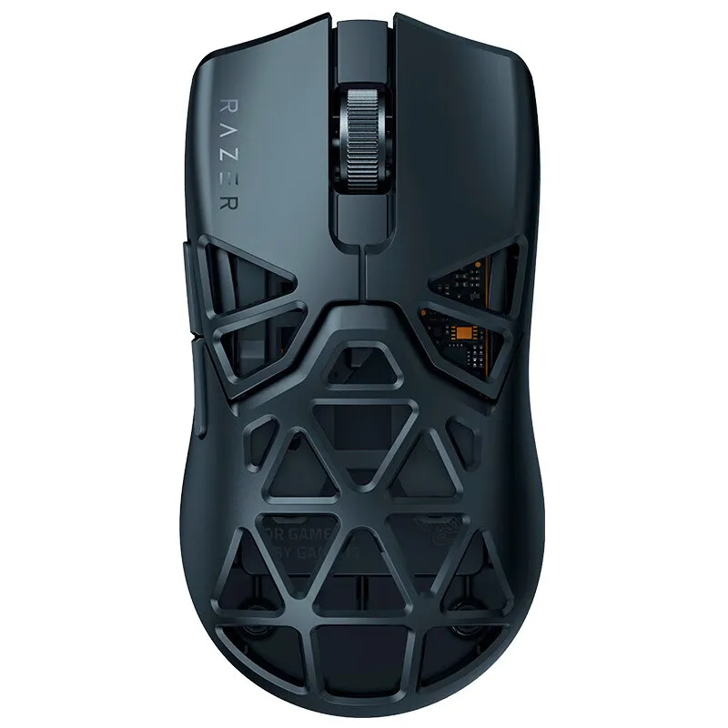 Forrazer Viper Mini Autographed verzia Super ľahká myšacia zliatina zliatiny exoskeletu čierna káblová myš