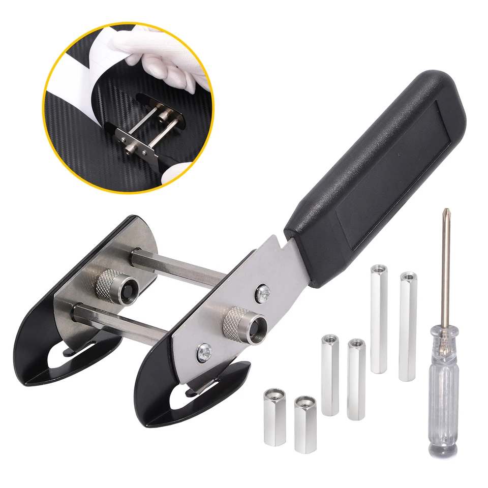 Foshio Car Wrap Carbon Fiber Vinyl Film Cutter Cutting Cutting Tool Nôž dvojitá hlava premenná šírka brožúra Slitter
