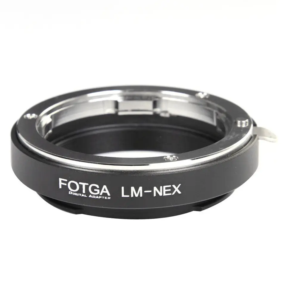 Fotga LM-Nex Adapter Ring pre LEICA M objektív pre Sony E MONT A7III A9 A7R A6000 A3000 NEX-7 6 5 3 5N 3VG10E VG20E