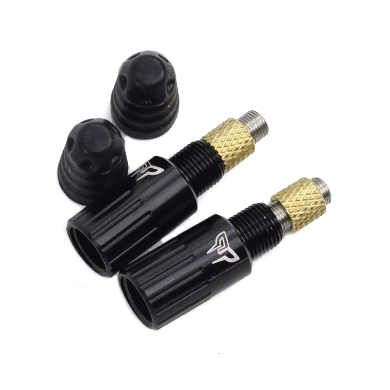 Fouriers Road Bike bezdušový kvapalinový ventil prevodníka Prestata Valve Cap Bicycle Diely Pneumatický ventil