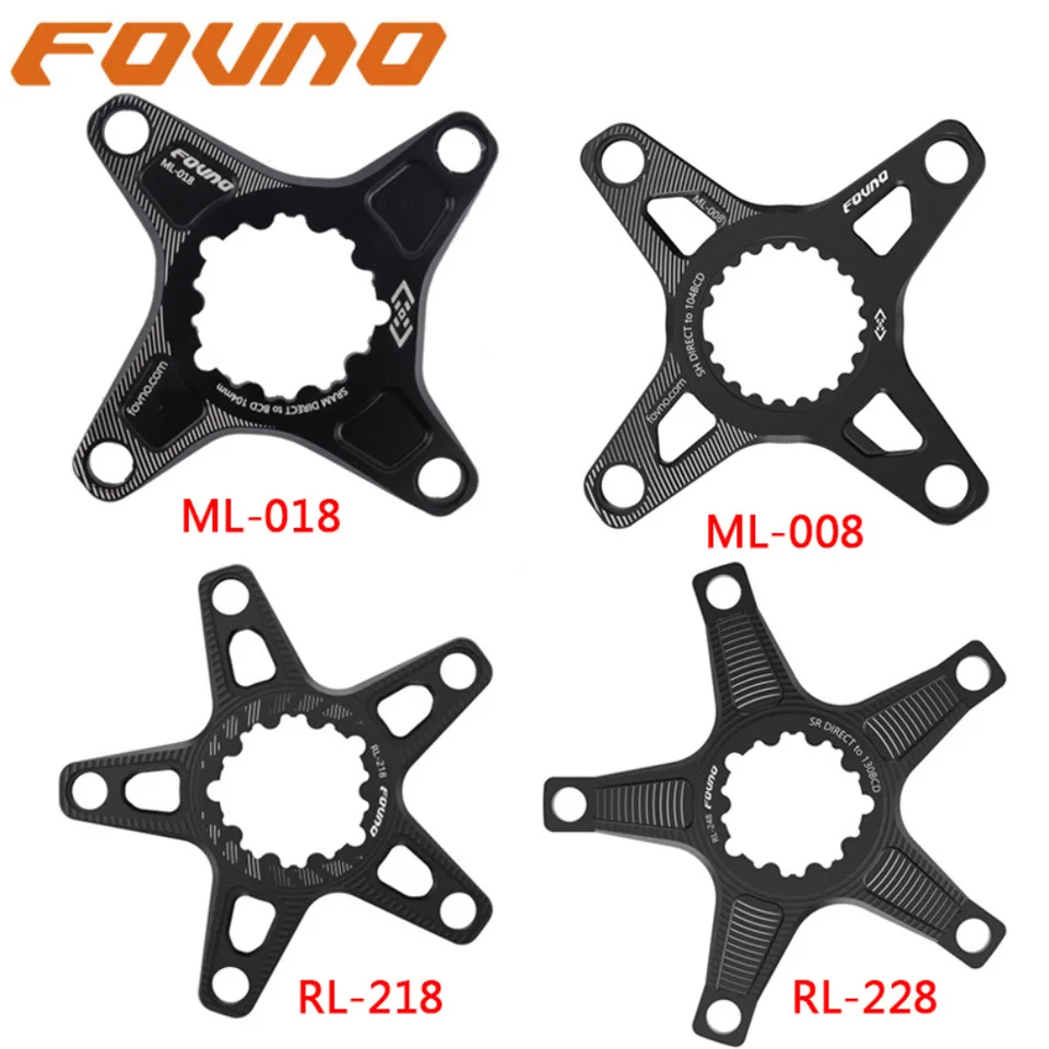 Fovno priznávač adaptéra Forgxp Forsram Spider na 104bcd 110bcd Forshimano Direct Mounter Converter M6100 M7100 M8100 M9100 12S MTB