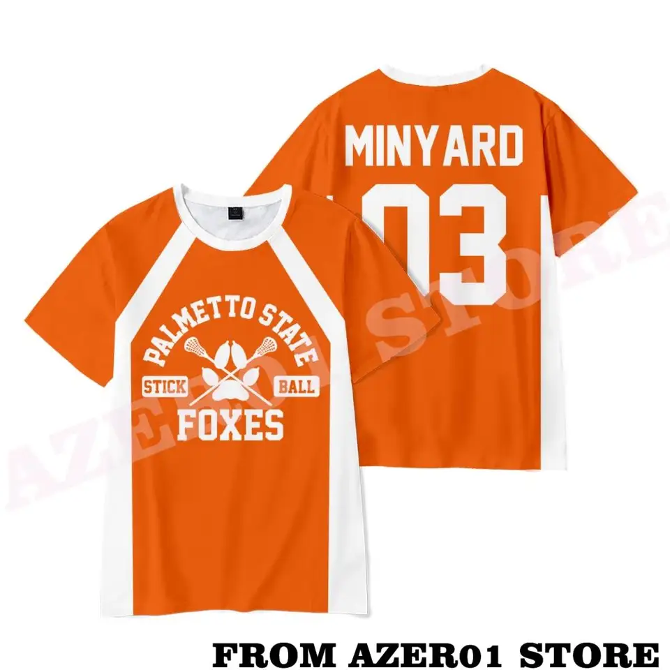 Foxhole Court Minyard 03 Josten 10 Tričko Summer muži/dámske tričko Trhirt Streetwear Hip Hop Baseball Hockey Hockey Uniforma
