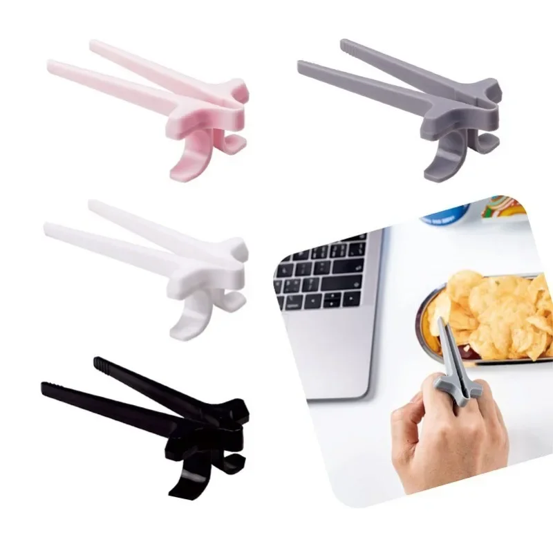 Free-ručné občerstvenie Chopsticks hrať hry prstom paličky lenivé asistent klip občerstvenia nie špinavé ručné príslušenstvo kuchynský náradie