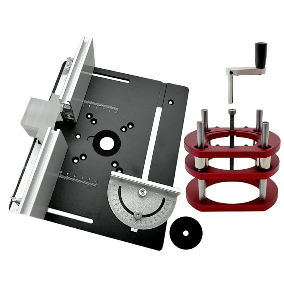 Frézka pracovná lavica lavica Router Zdvíhací stolík základňa Kamenník Woodworking Router Table Table Doska doska Zastrihávate Engravinger Guidetools