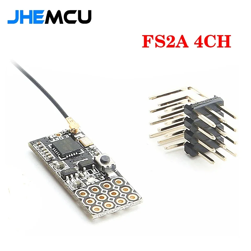 FS2A 4ch AFHDS 2A Mini kompatibilný prijímač PWM Výstup pre Flysky i6x i6s / fs-i6 FS-I6X FS-I6S Pán