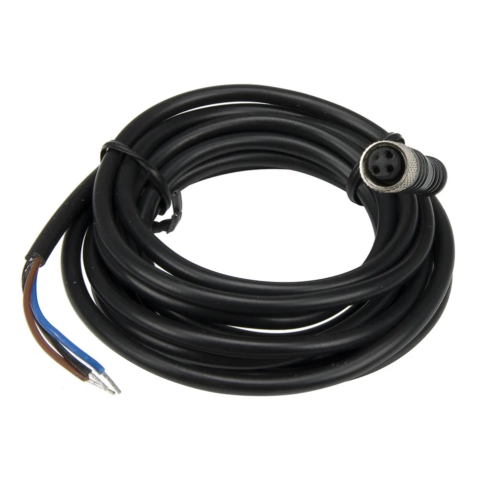 FSC8-FS-3 M8 2M PVC KABEL SNÚCIE KONKEKCIA 3PINS Rovná ženská hlava pre spínač snímača proximity M8 NPN PNP