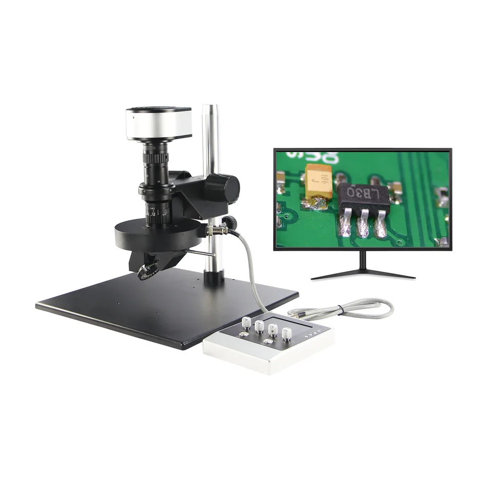 FT-OPTO FM3D0325AM Motorizovaný inteligentný 360 stupňov rotácia 3D digitálne video mikroskop 4K kamera