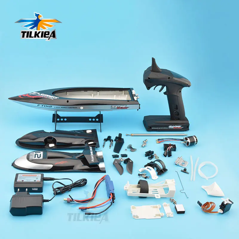 FT012 Pôvodné diely náhradné diely diaľkový ovládač ESC ESC Motor Servo Turn Turn Fin Rudder Body Shell Hrip Cooling ACCS