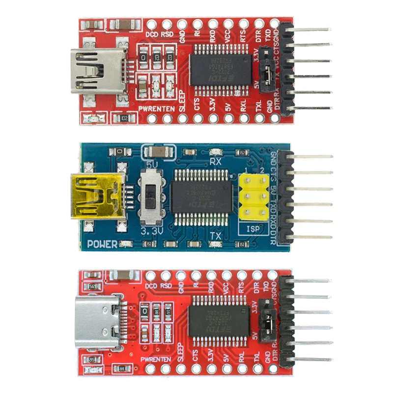 FT232RL FT232 FTDI USB 3,3V 5,5 V až TTL Serial Adapter Modul pre Mini port A-rduino