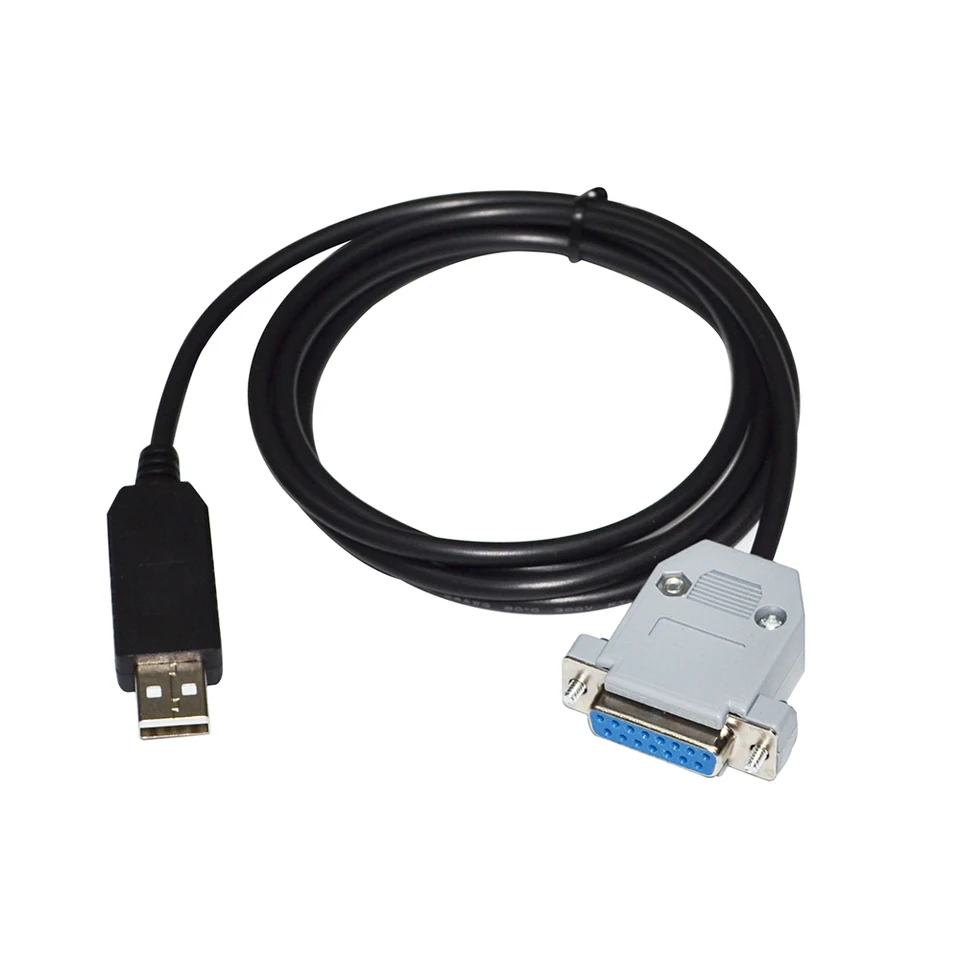 FTDI FT232RL ChIP USB na RS485 D-SUB 15-PIN DB15 Dámsky adaptér Komunikáčný kábel pre Brooks Mass Flow Meters Séria SLA5800