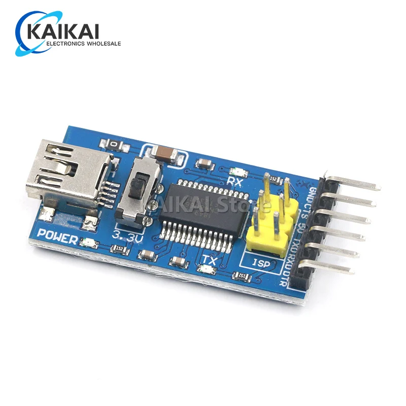 FTDI FT232RL FT232 USB 3,3V 5,5 V až TTL Serial Adapter Mini Port pre Pro TO 232 BASIC PROGRAM SUBLOWER pre Arduino