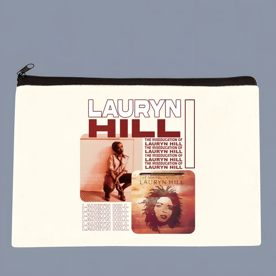 Fugees Canvas Coin Capere CustomPattern Logo Storage Houch Canvas Bag New Coin Bag Key Coin