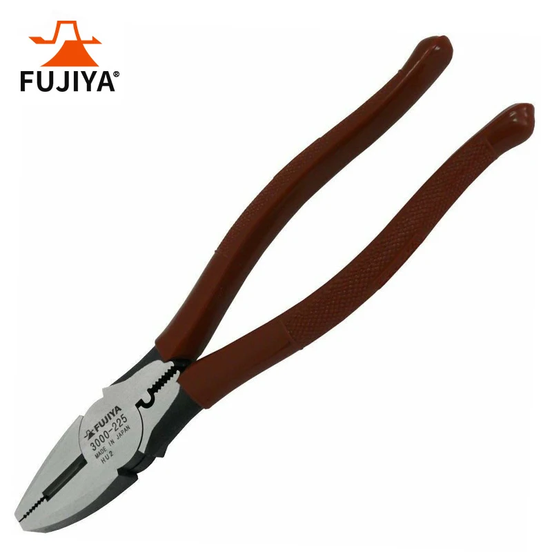 Fujiya 3000-225 Lineman's Kliešte vysoké pákové kliešte s klieštmi s Crimping Function Vice Crimping Tools