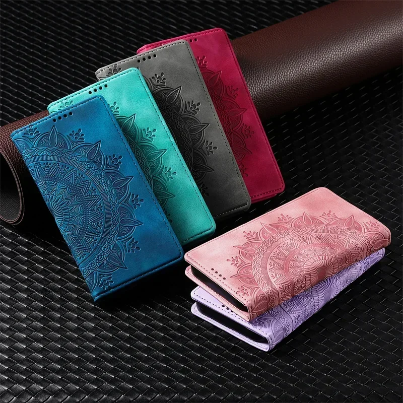 Funda Redmi10 2022 10C 10A 13C 9C 9T Totem Flip Case pre Xiaomi Redmi Note 11 Pro+ 10 9 Pro Max 10s Magnetická kože peňaženka Capa