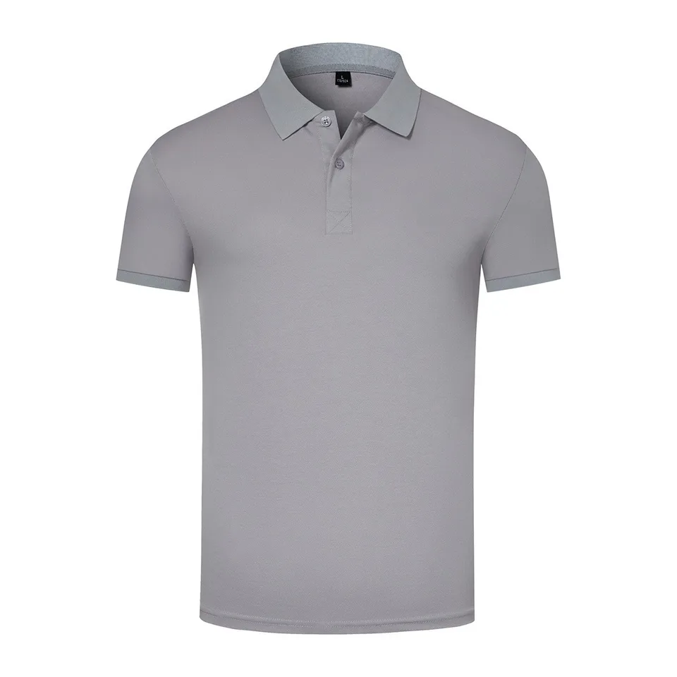 Funkčné športové patchwork Polo tričko, rýchle sušenie, odvodenie potu, nelepenie tričko s krátkym rukávom, pracovné pólo