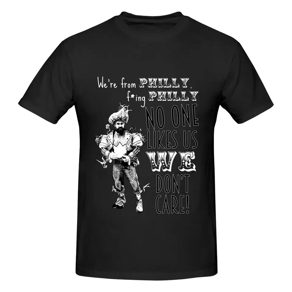Funny Jason Kelce-Sme z Philly, nikto sa nám nepáči, my mužské tričko Tlačené vrcholy sú voľné a štíhle fit dámske tričká