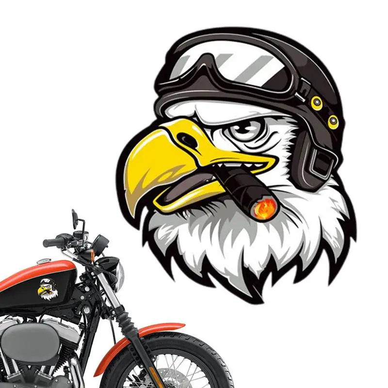 Funny nálepka automobilu Americas Eagle Motorcycle Motorcy Coper Chopper Chopper Bobber Hot Stick Tool Hotedroof vinylové nálepky