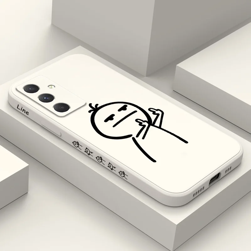 Funny priateľ pre telefón pre Samsung Galaxy A55 A35 A25 A15 A05 A05S A54 A34 A24 A14 A04 A04S A04E 4G 5G Cover Cover Cover