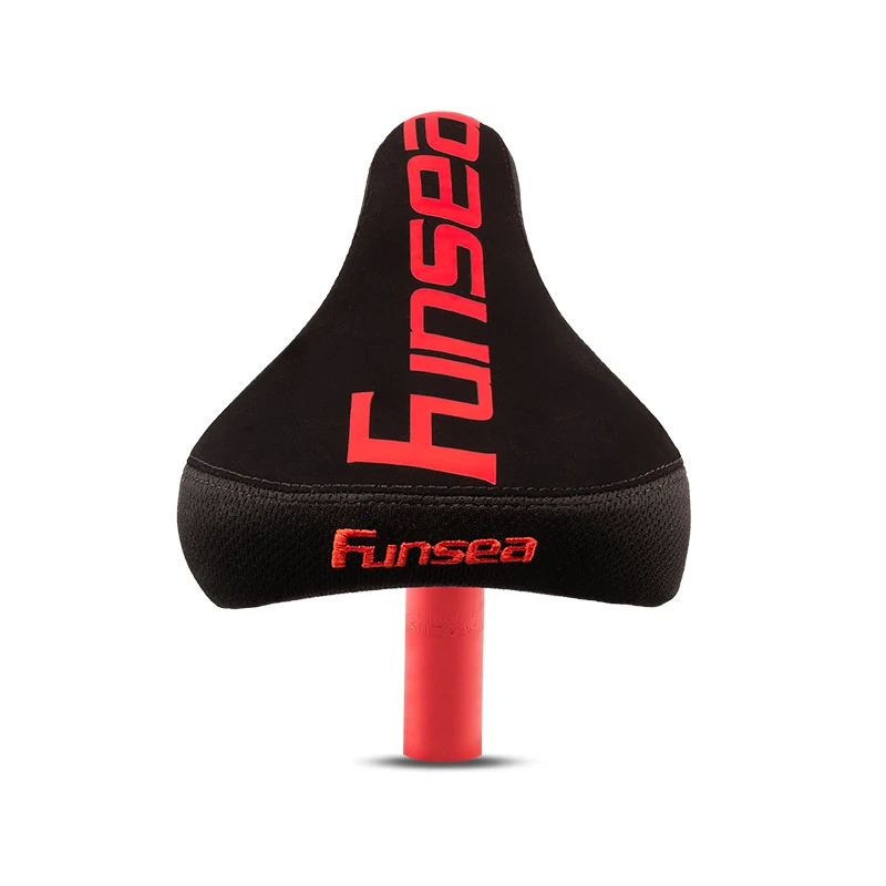 Funsea Bicycle Saddle BMX Saddles Dirt Jump Cruiser Bike Seat Freestyle Racing Bicykel Accessories Anodizing Post 27,2 mm 31,6 mm