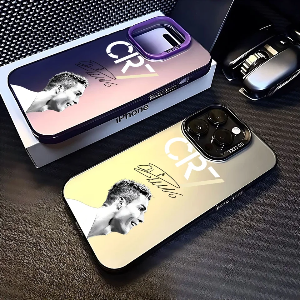 Futbalová hviezda CR7 telefónny puzdro pre Xiaomi Redmi Note 7 8 9 9S 10 11 12 13 Pro Plus 4G 5G anti Fall Matte Back Cover