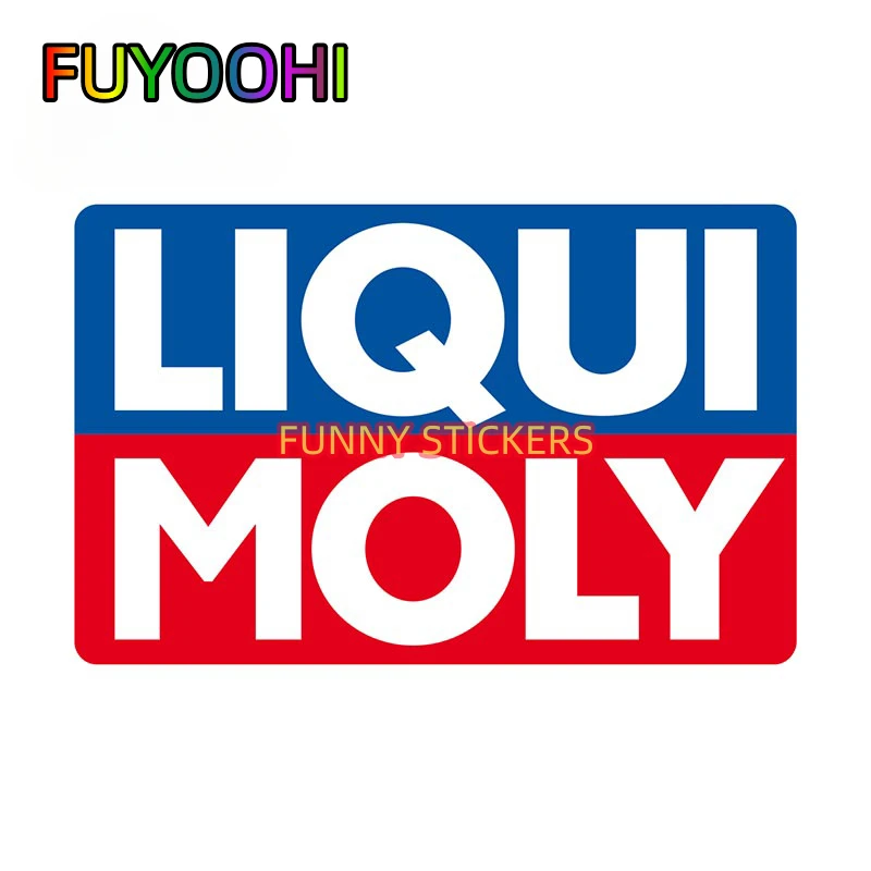 Fuyoohi Liqui Moly Creative Auto Stickers Scratch Proof Dohodná obtisková osobnosť RV chladnička automobilový tovar