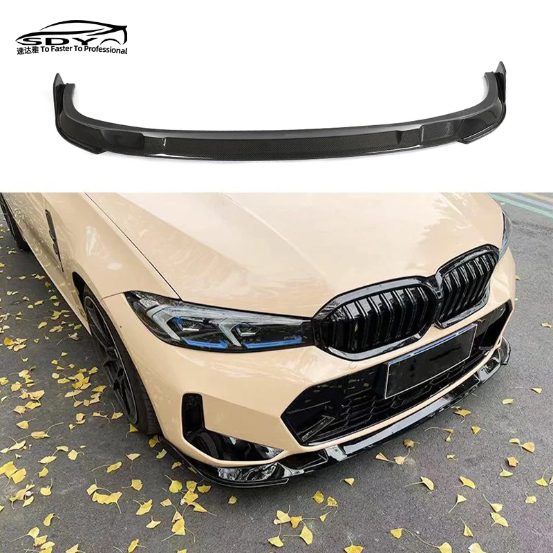 G20 LCI M Sport 3D v štýle uhlíkových vlákien predný nárazník pre predné pery pre pery pre BMW 3 G20 Series G20