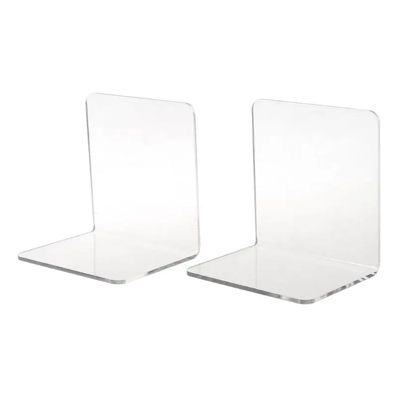 G5AA 2KS Clear Acryl Bookends