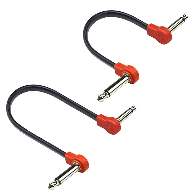 G92F Praktický gitarový efekt pedálové káble Hudobné nástroje Patch Cord Cord