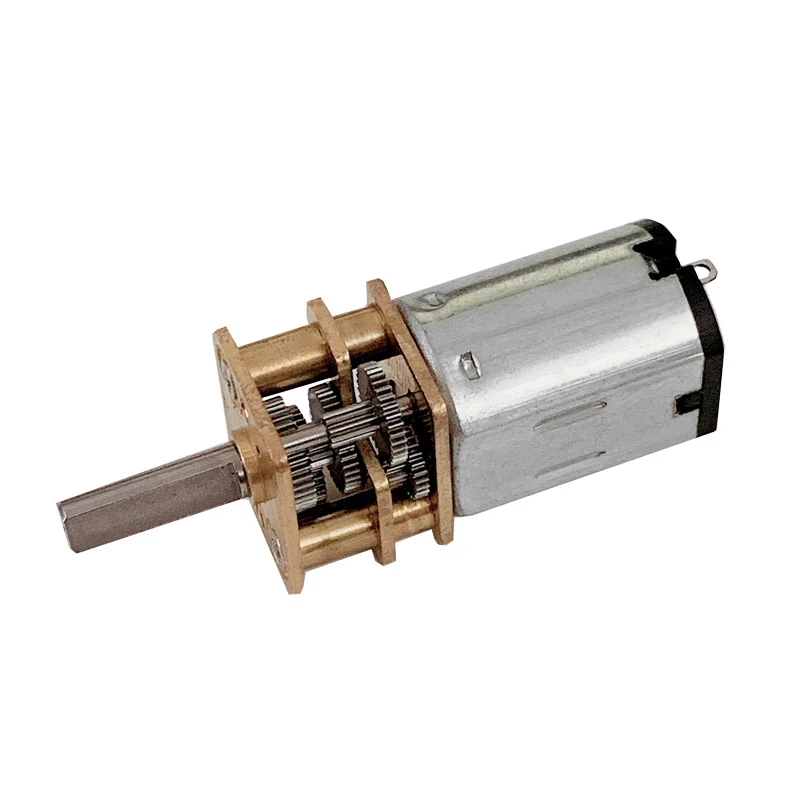 GA12-N20 DC 3V 6V 12V Micro Metal Gear Motor pre ozubený kolesový kolesový koleso 30 orpm 50 orpm 60 orpm 100 orpm 150 ot./min