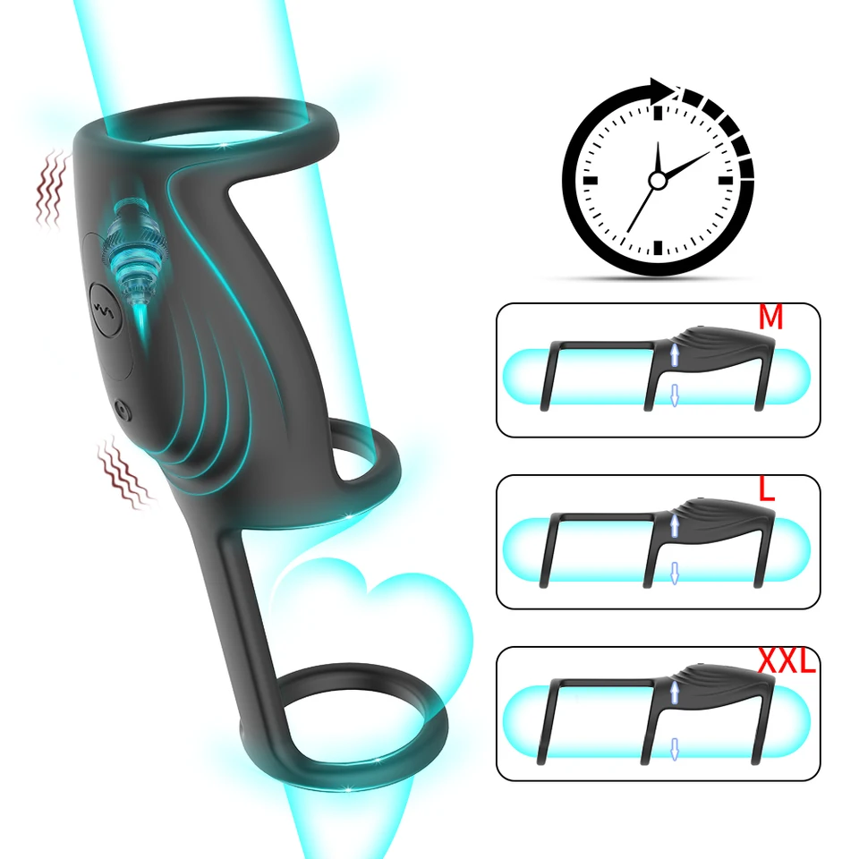 Gadgets Soft Penis Extender pre mužov, kohúty, cudný pás, erekčné zariadenie, sexuálny semenník