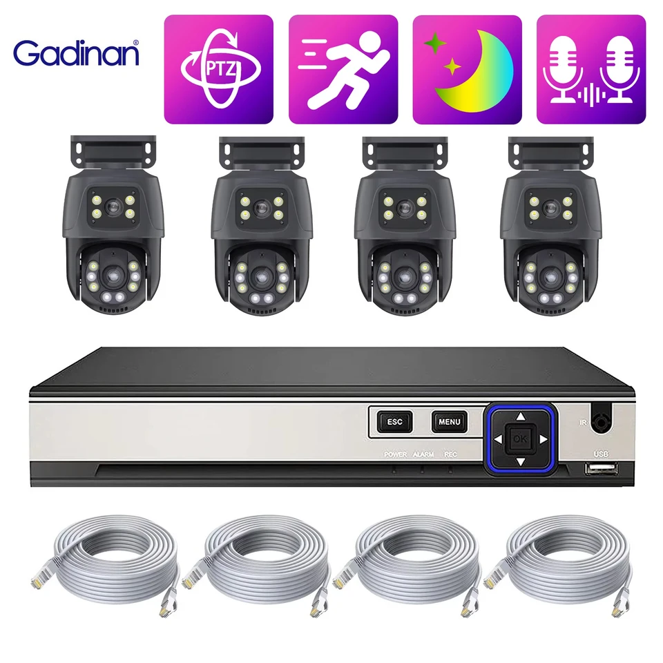 Gadinan NVR Security Video Dozorná súpra