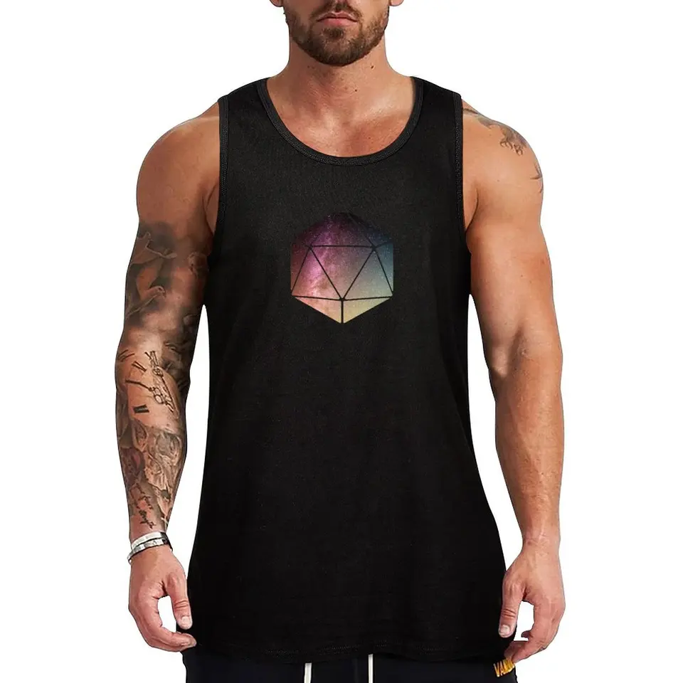 Galaxia možností Tank Top Tir Tričko Tričko Šport Gym Training Accessories