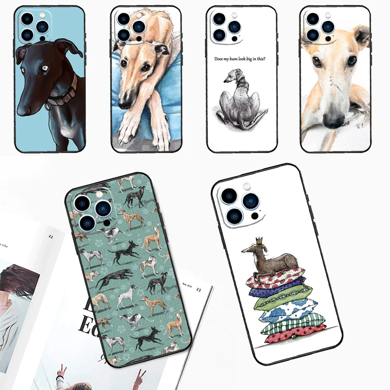 GALGO GREYHOUND DOG PUSE PREPOJE 14 13 12 11 15 16 Pro Max Plus xs Max x xr 7 8 plus 13 12 mini telefónne kryt