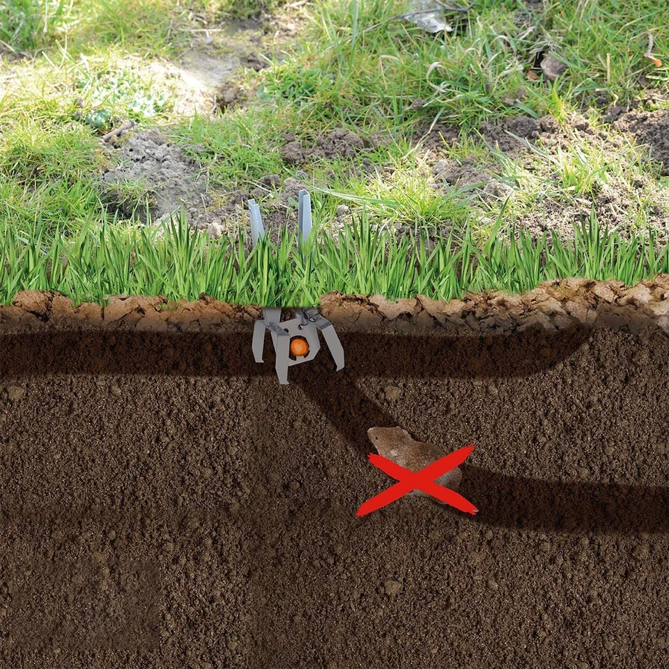 Galvanizované oceľové molové pasce Myši ovládacie výrobky kovové pazúry ľahké nastavenie chytač Eliminátor záhradný opakovane použiteľný nástroj