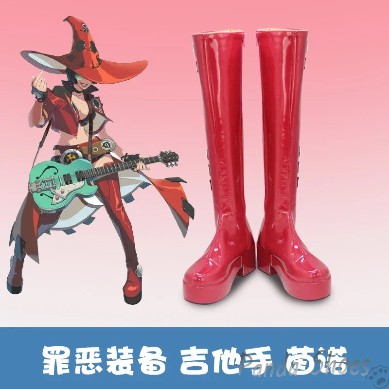 Game Guilty Gear Inno Cosplay topánky Anime cos Comic Cosplay kostýmové topánky pre Con Halloween Party