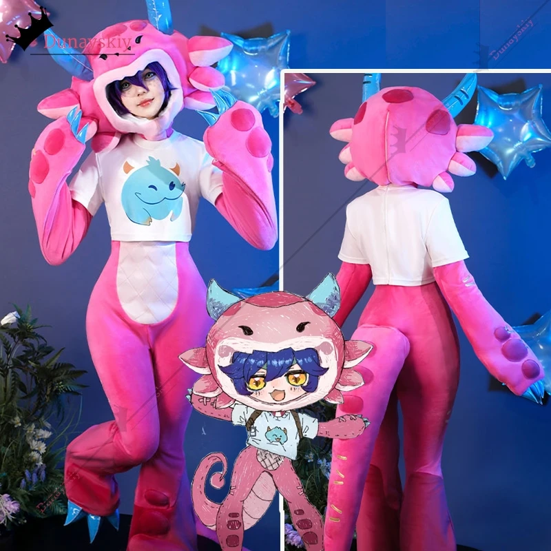 Game neeko cosplay lol super cosplay fanúšikov