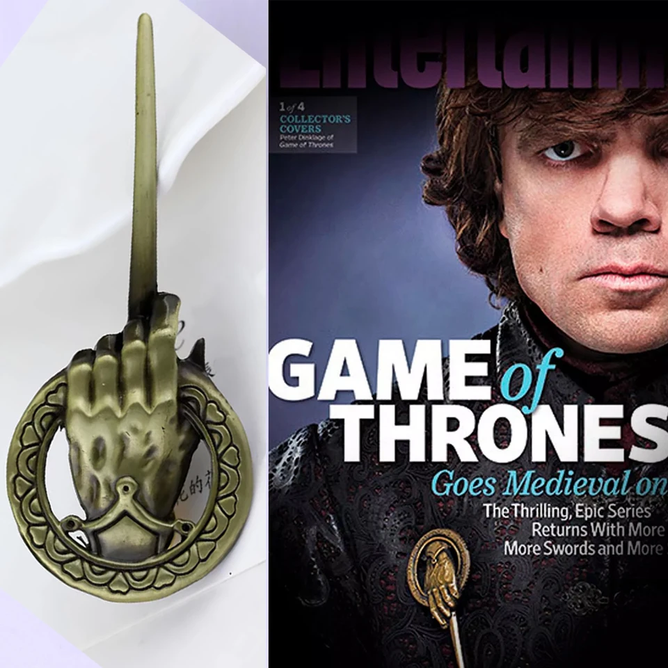 Game of Thrones Hand of Kings Brošový ľad a oheň drak Scale Speak Speak viac retro módne filmové klenotnícke darčekové doplnky pre mužov