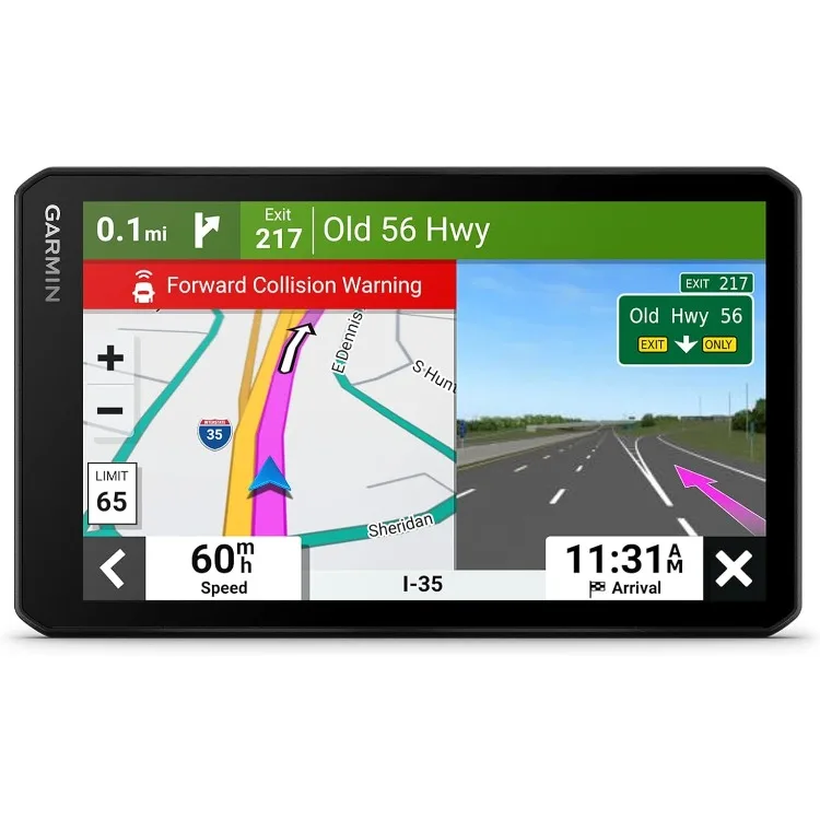 Garmin DriveCam ™ 76, veľký, ľahko čitateľný 7 ”GPS navigátor, vstavaná palubná vačka, automatická detekcia incidentov, s vysokým rozlíšením